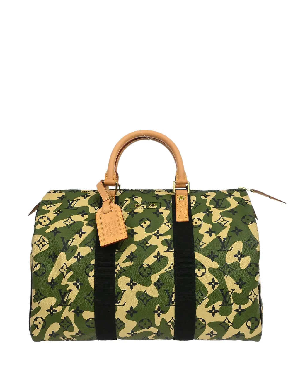Louis Vuitton Pre-Owned 2008 Monogramouflage Speedy 35 handbag - Green