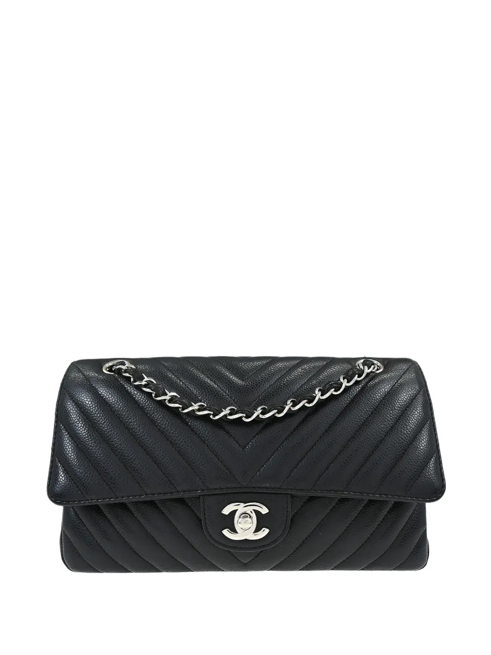 CHANEL Pre-Owned 2018 Medium Classic Double Flap shoulder bag - Nero