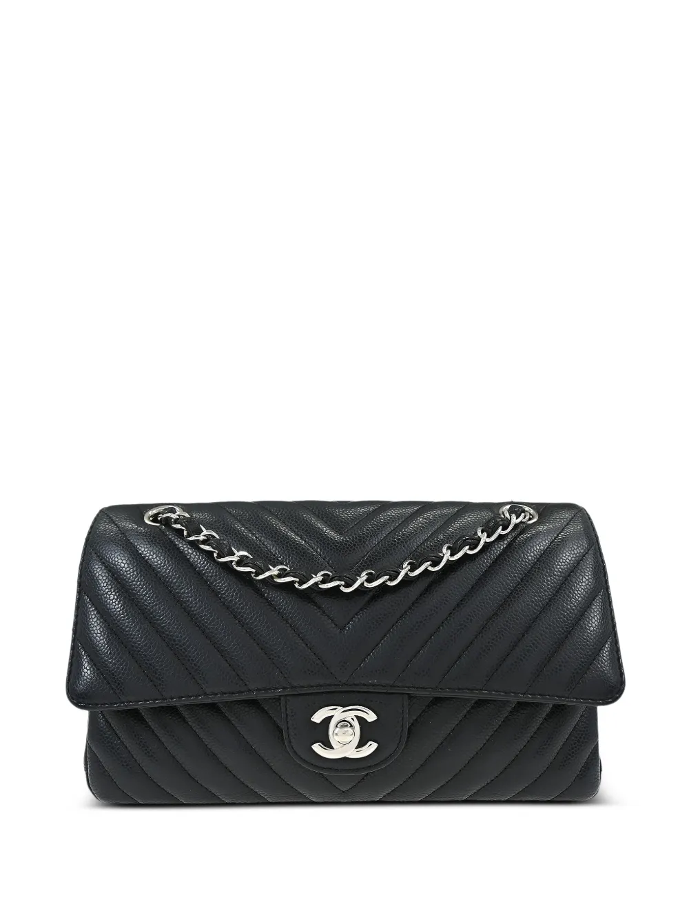 CHANEL Pre-Owned 2018 Medium Classic Double Flap shoulder bag - Nero