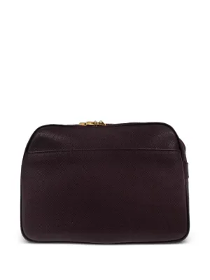 Celine Pre-Owned 20th Century C マカダム スエード ショルダーバッグ
