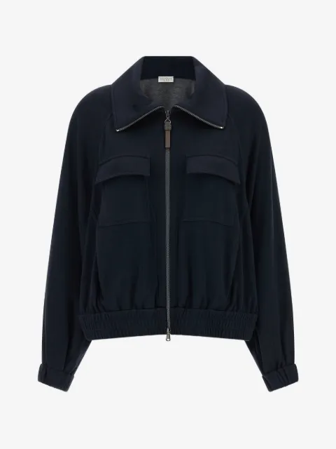 Brunello Cucinelli sudadera con detalle de cadena Monili