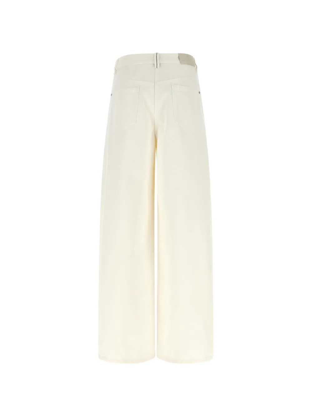 Brunello Cucinelli Jeans met wijde pijpen Wit