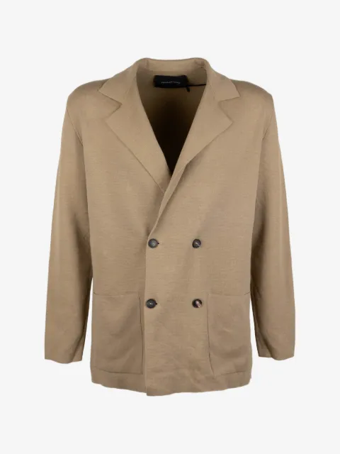 Tagliatore double-breasted knit sweater