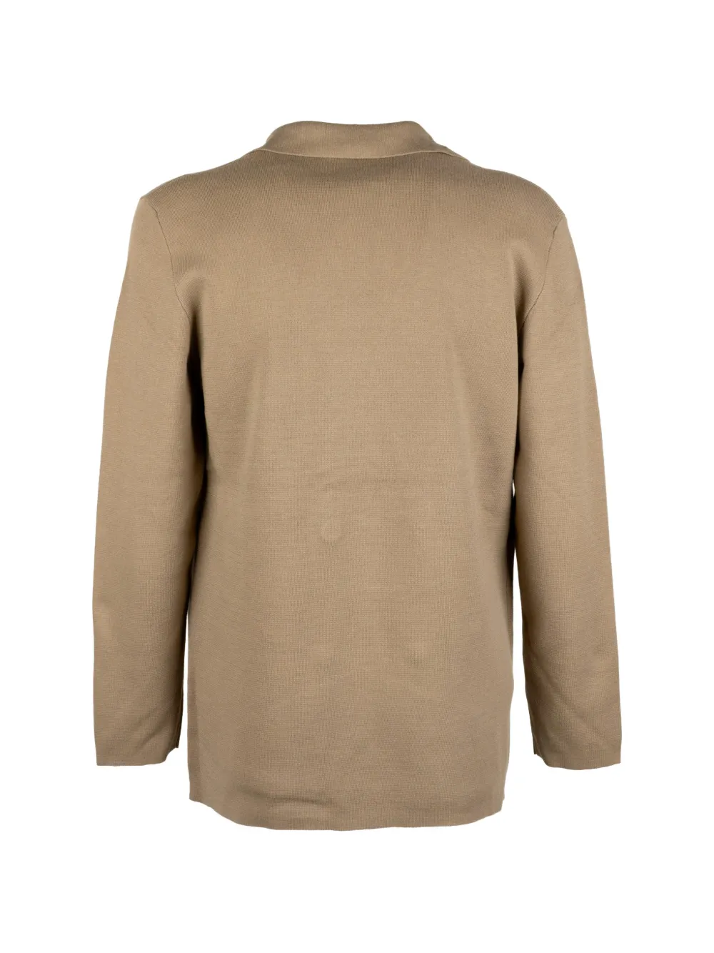 Tagliatore Gebreide trui met dubbele rij knopen Beige