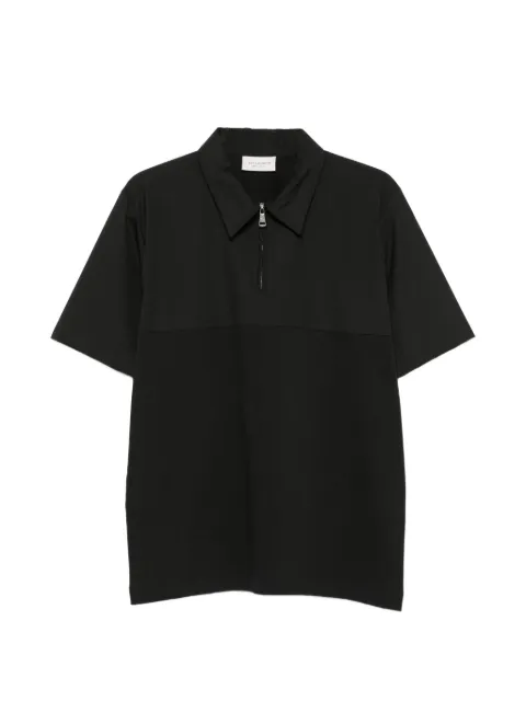 YES LONDON zipped polo shirt