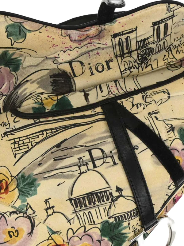 Christian Dior Pre-Owned 2005 ジョン ガリアーノ サドル