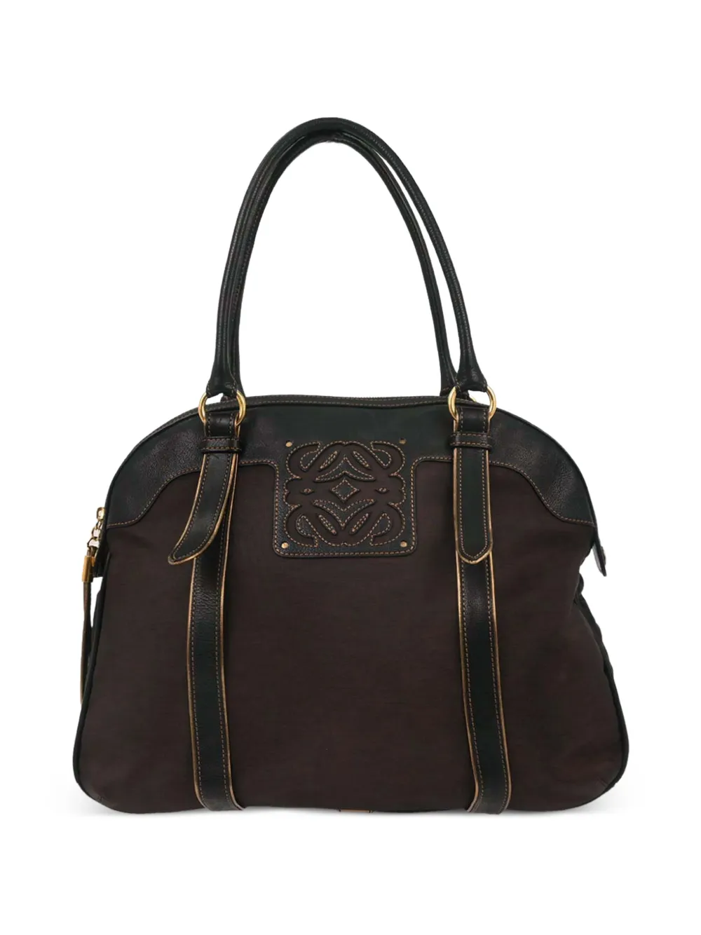 Loewe Pre-Owned 2008 Anagram handbag - Brown
