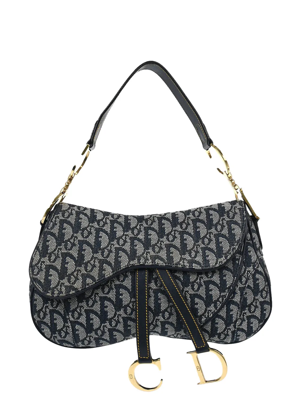 Christian Dior Pre-Owned 2001 Trotter Saddle handbag - Blu