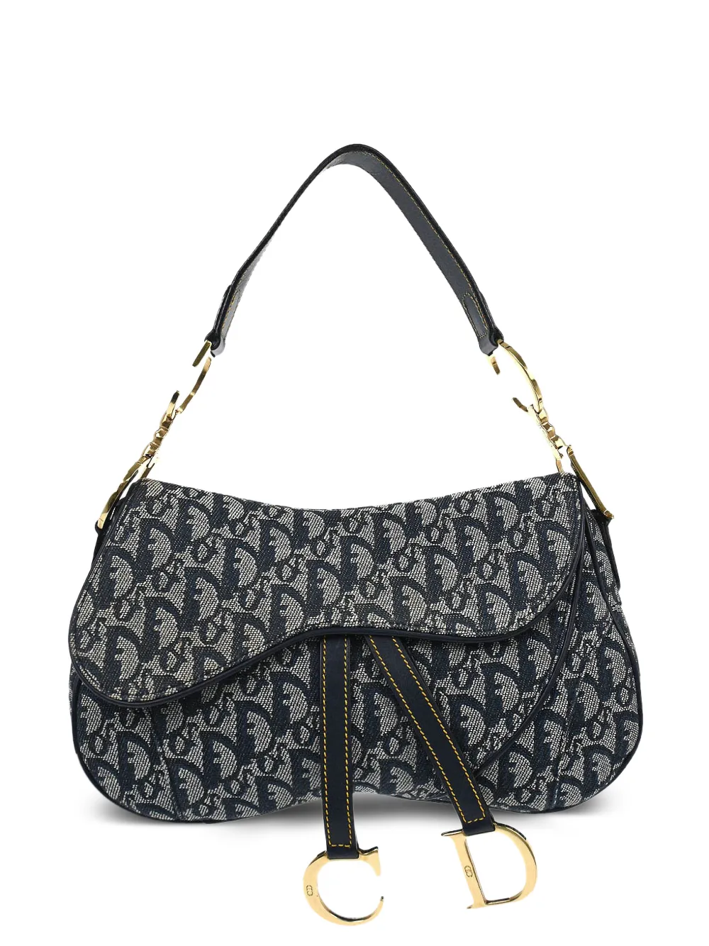 Christian Dior Pre-Owned 2001 Trotter Saddle handbag - Blue