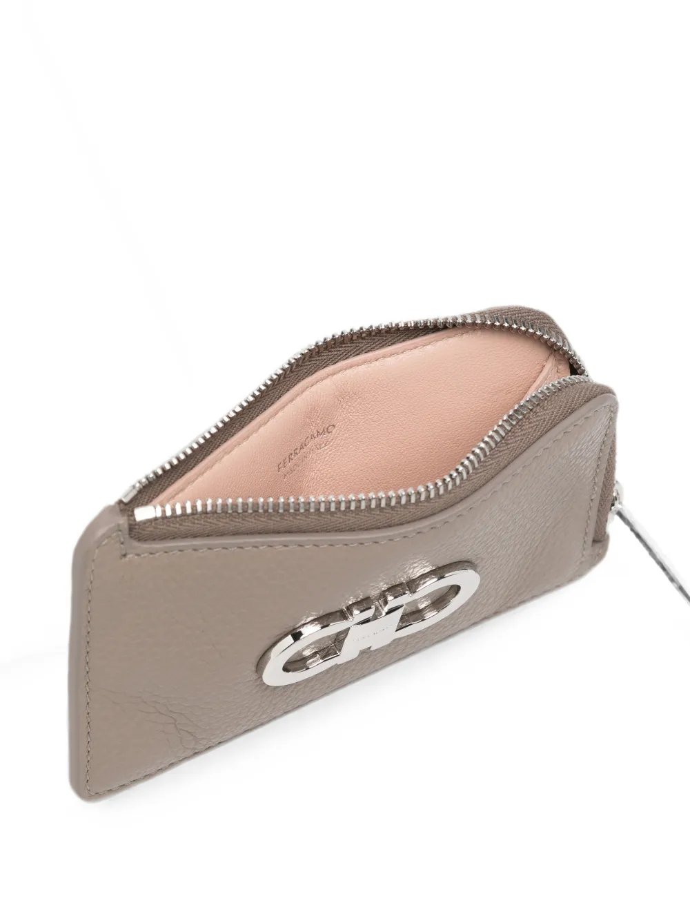 Ferragamo Gancini portemonnee Bruin