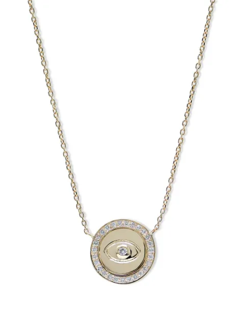 Anzie Royale diamond evil-eye necklace