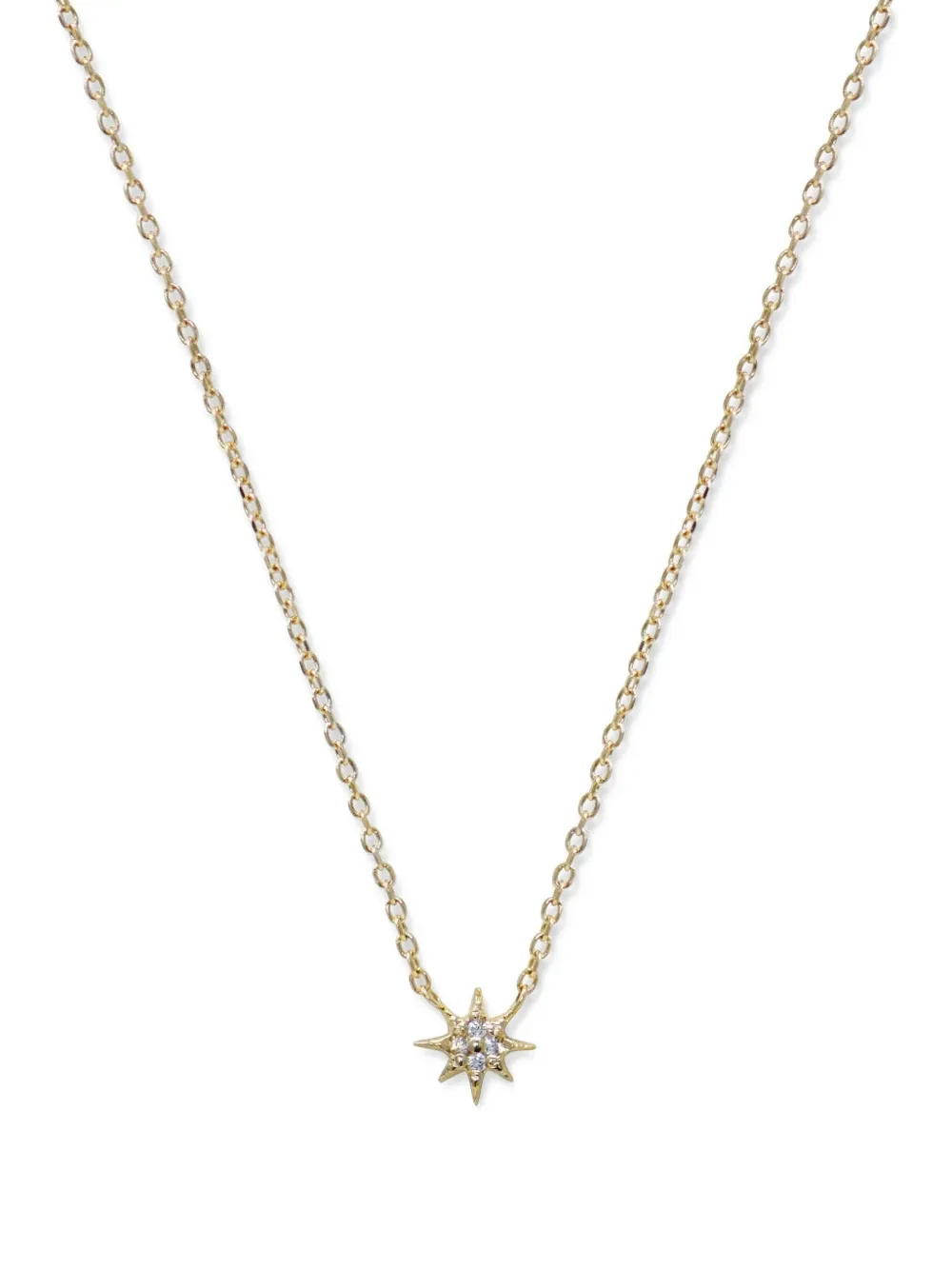 Anzie Aztec North Star diamond necklace - Oro