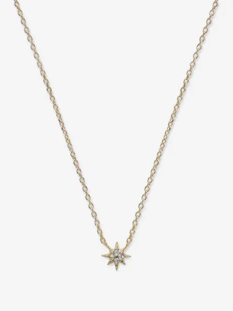 Anzie collar Aztec North Star con diamantes
