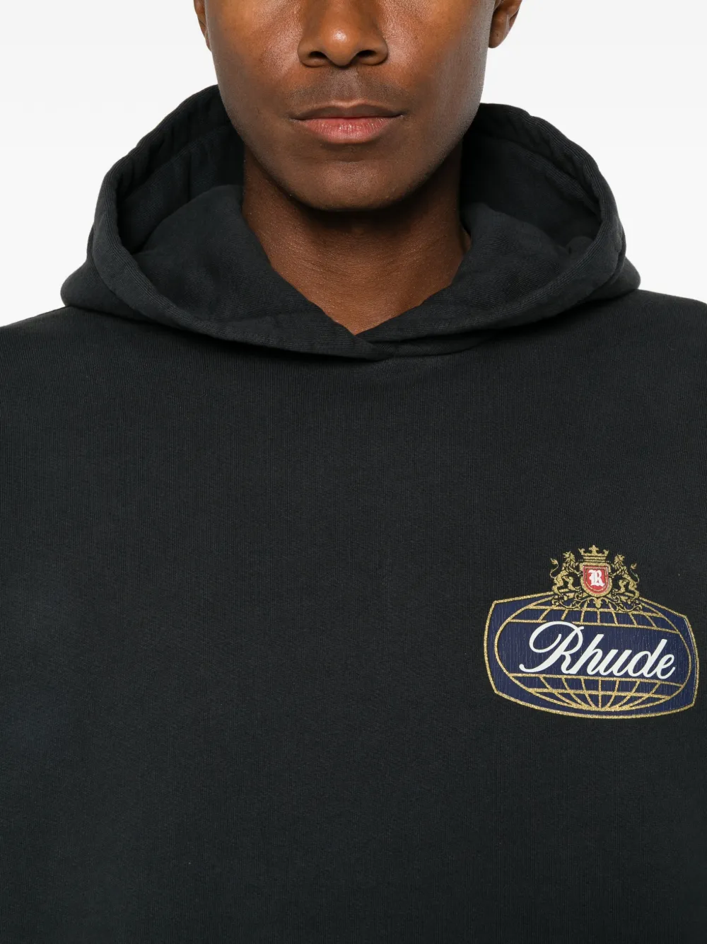 RHUDE Safari Crest hoodie Zwart