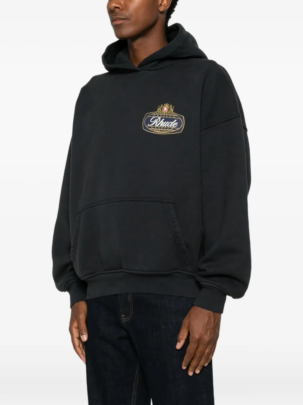 RHUDE Safari Crest hoodie Zwart