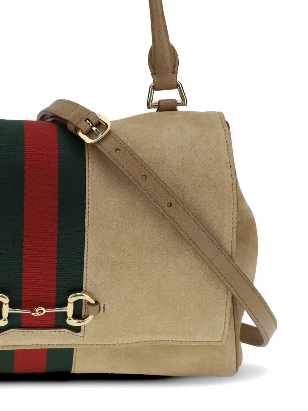 Gucci Medium Paparazzo shopper Beige