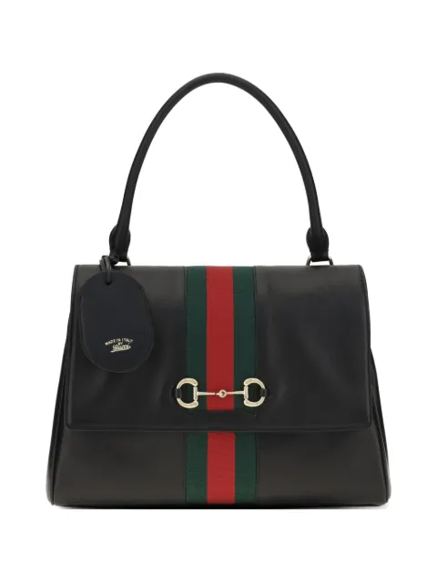 Gucci medium Paparazzo Horsebit Web tote bag