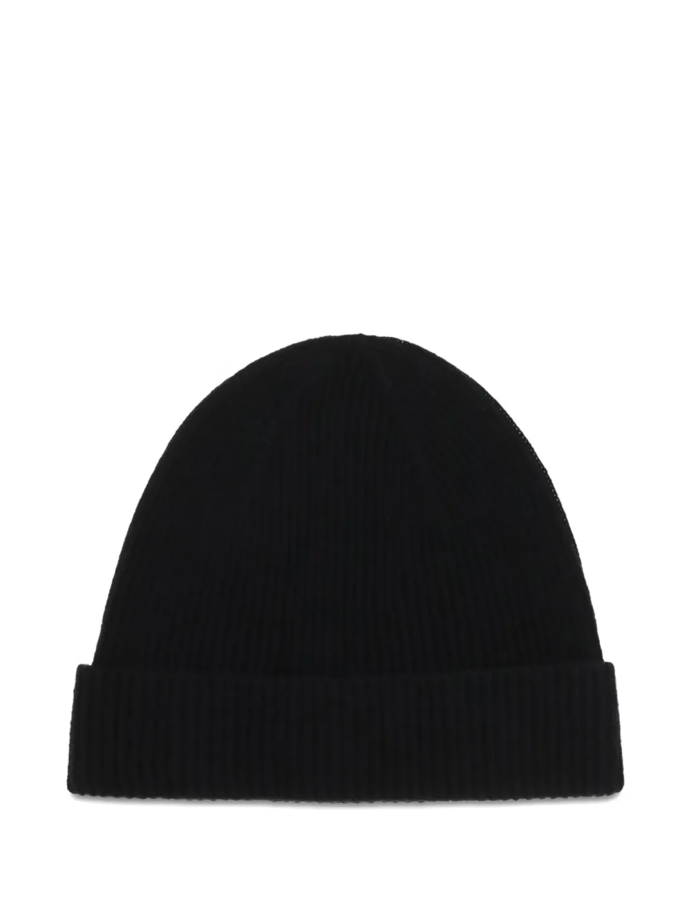 Kiton Muts met logopatch Zwart