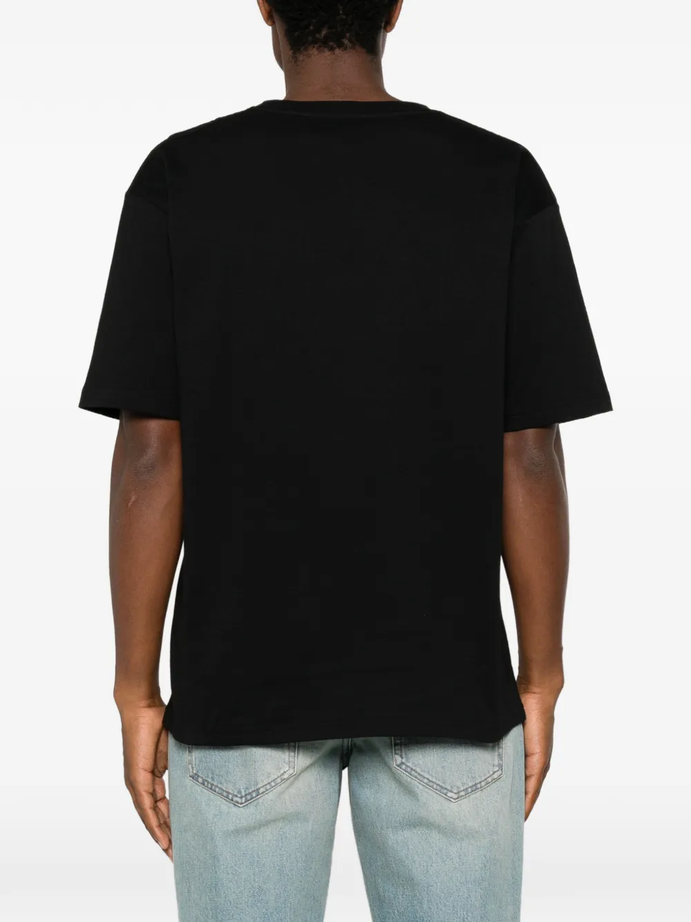 Valentino Garavani T-shirt met panterprint Zwart