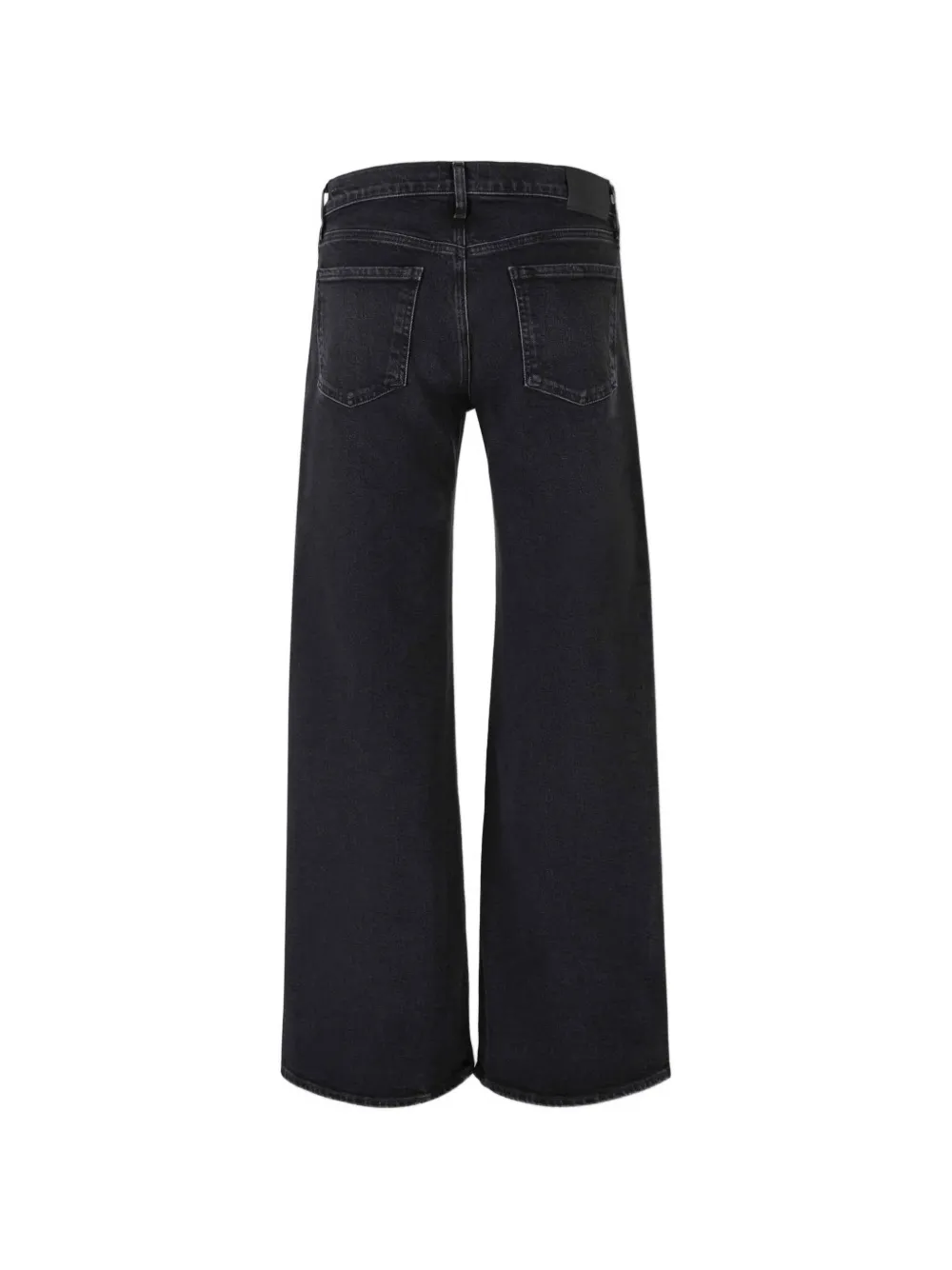 Citizens of Humanity Nora jeans met wijde pijpen Zwart