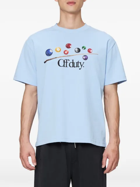 Off Duty t-shirt à imprimé graphique Billiards