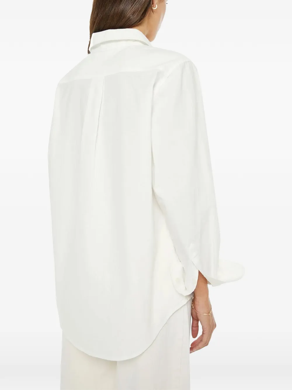 MOTHER The Bestie blouse Wit