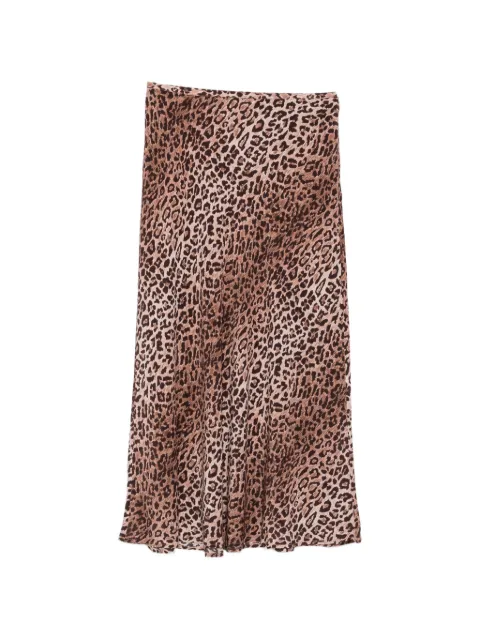 Rixo Kelly leopard-print maxi skirt
