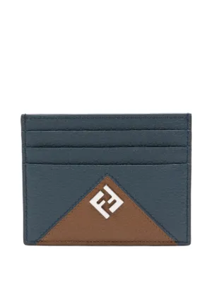 DEDEO様❁⃘*.゜ FENDI FF Logo bi-fold Wallet | Blue | FARFETCH RO