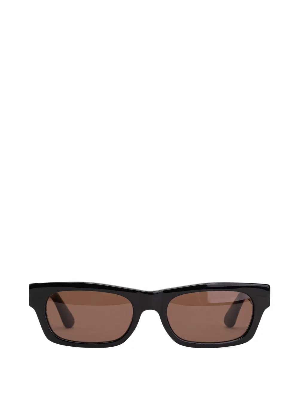 Heaven Mayhem Sloane Sonnenbrille mit eckigem Gestell - Schwarz