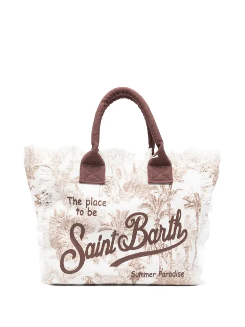 MC2 Saint Barth Vanity logo-print tote bag