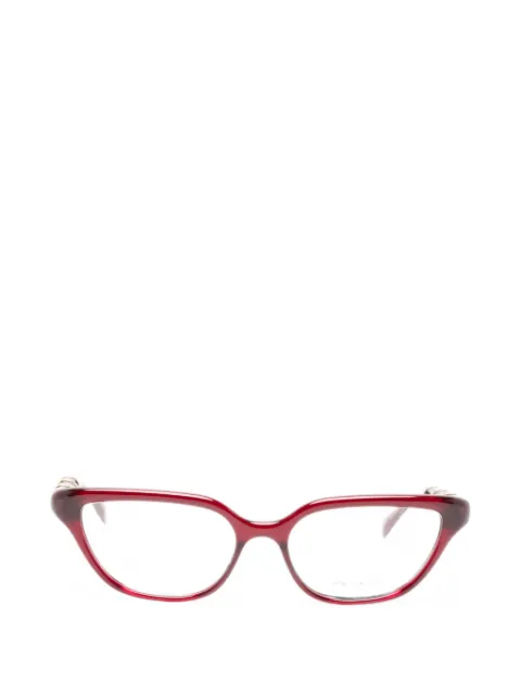 Gucci Eyewear bamboo-design glasses