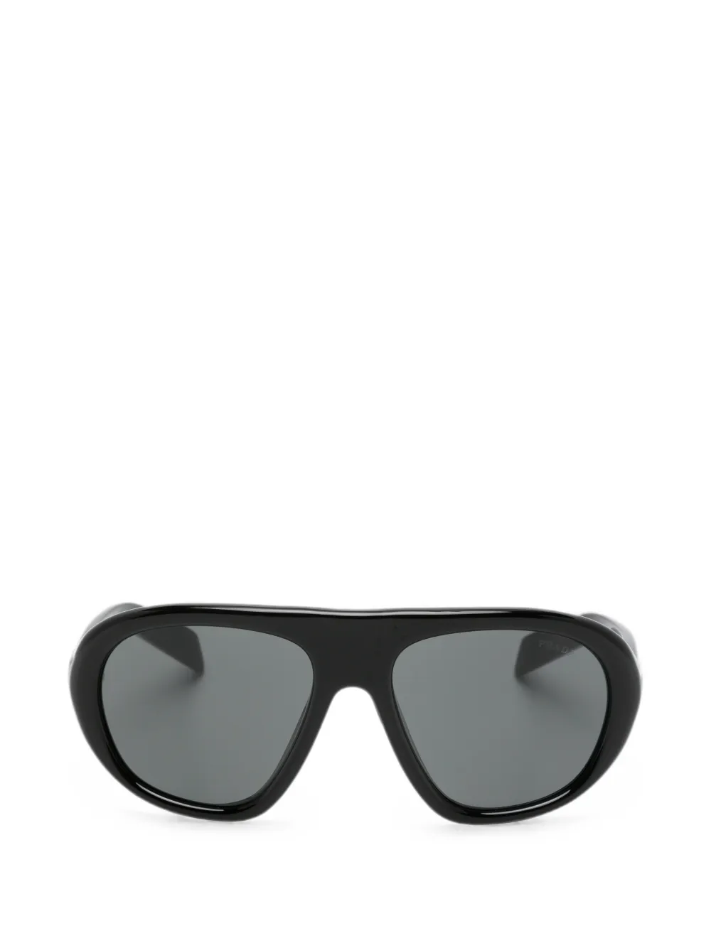 Prada Eyewear pilot-frame tinted sunglasses - Nero