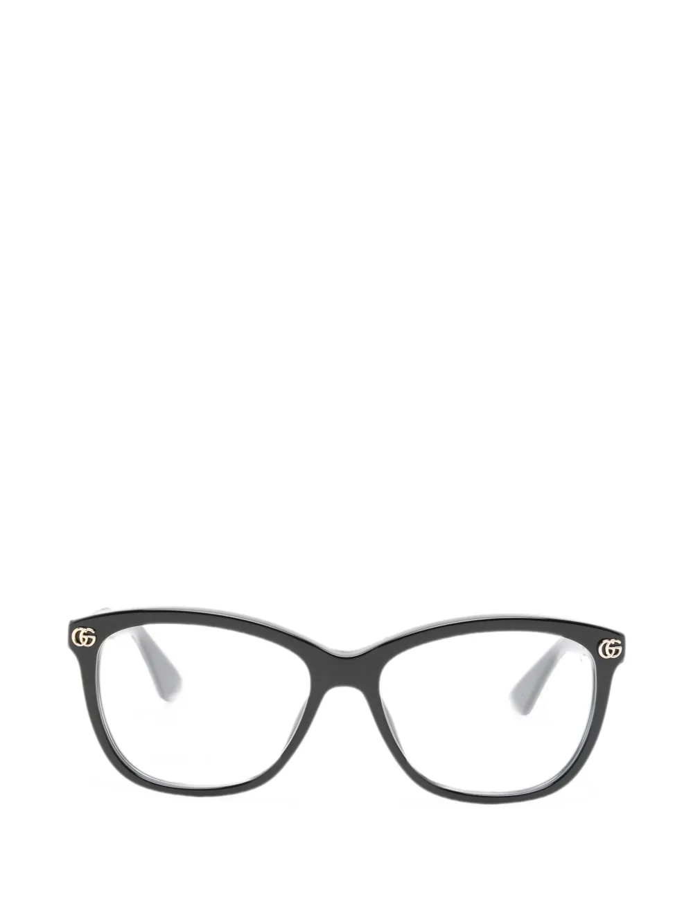 Gucci Eyewear Occhiali cat-eye GG - Nero