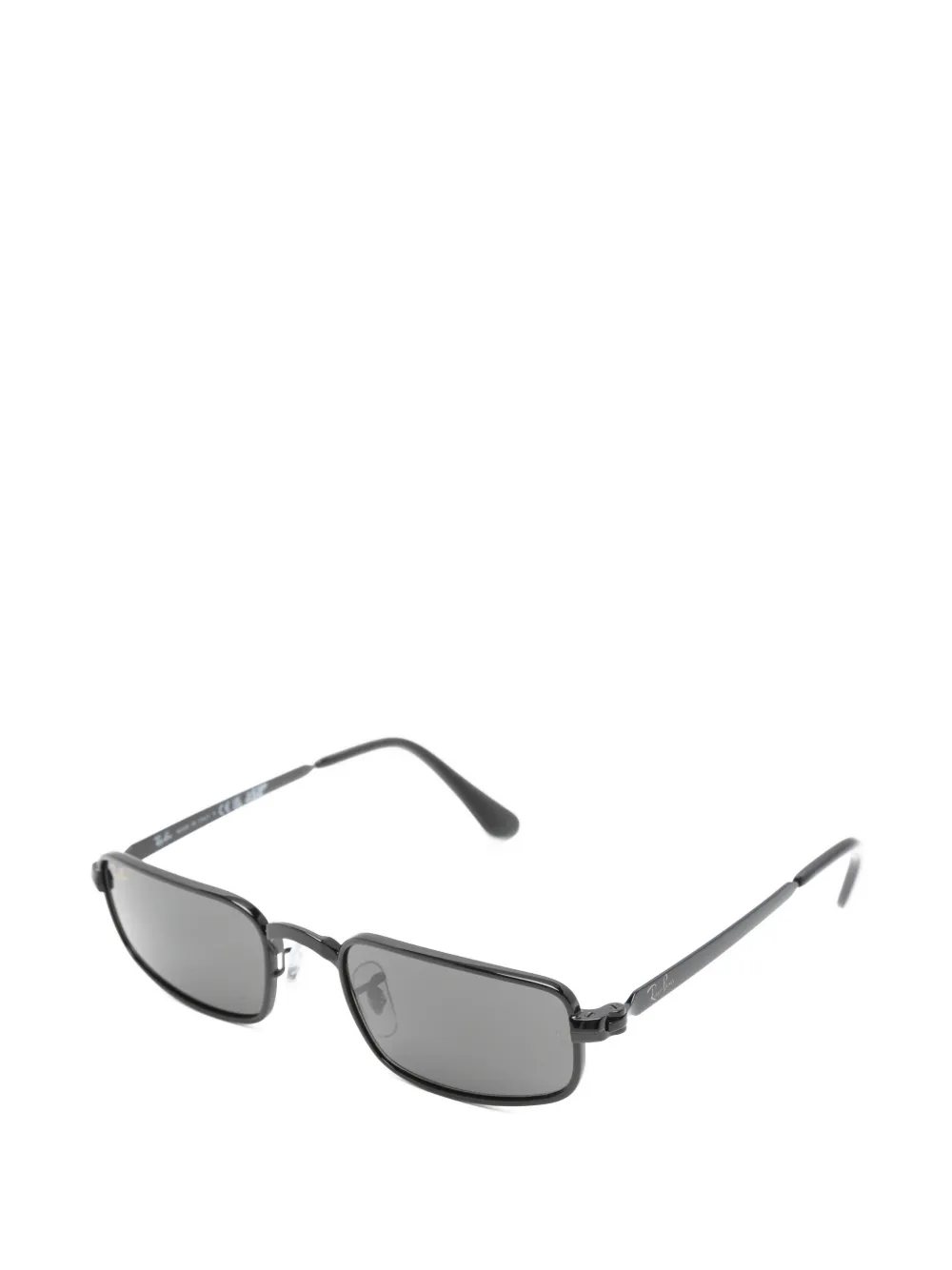 Ray-Ban Zonnebril met rechthoekig montuur Zwart