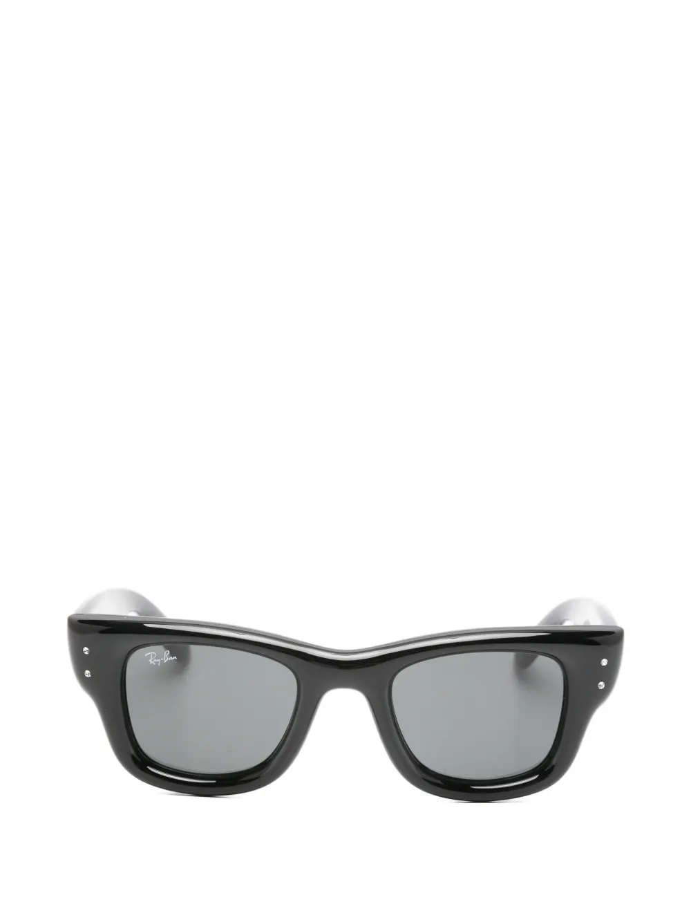 Ray-Ban Wayfarer Puffer Sonnenbrille mit Kristallen - Schwarz