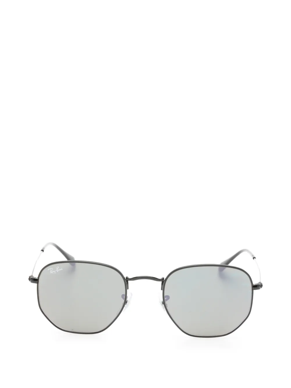 Ray-Ban geometric-frame mirrored sunglasses - Nero