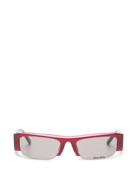 Miu Miu Eyewear Vedette rectangle-frame sunglasses