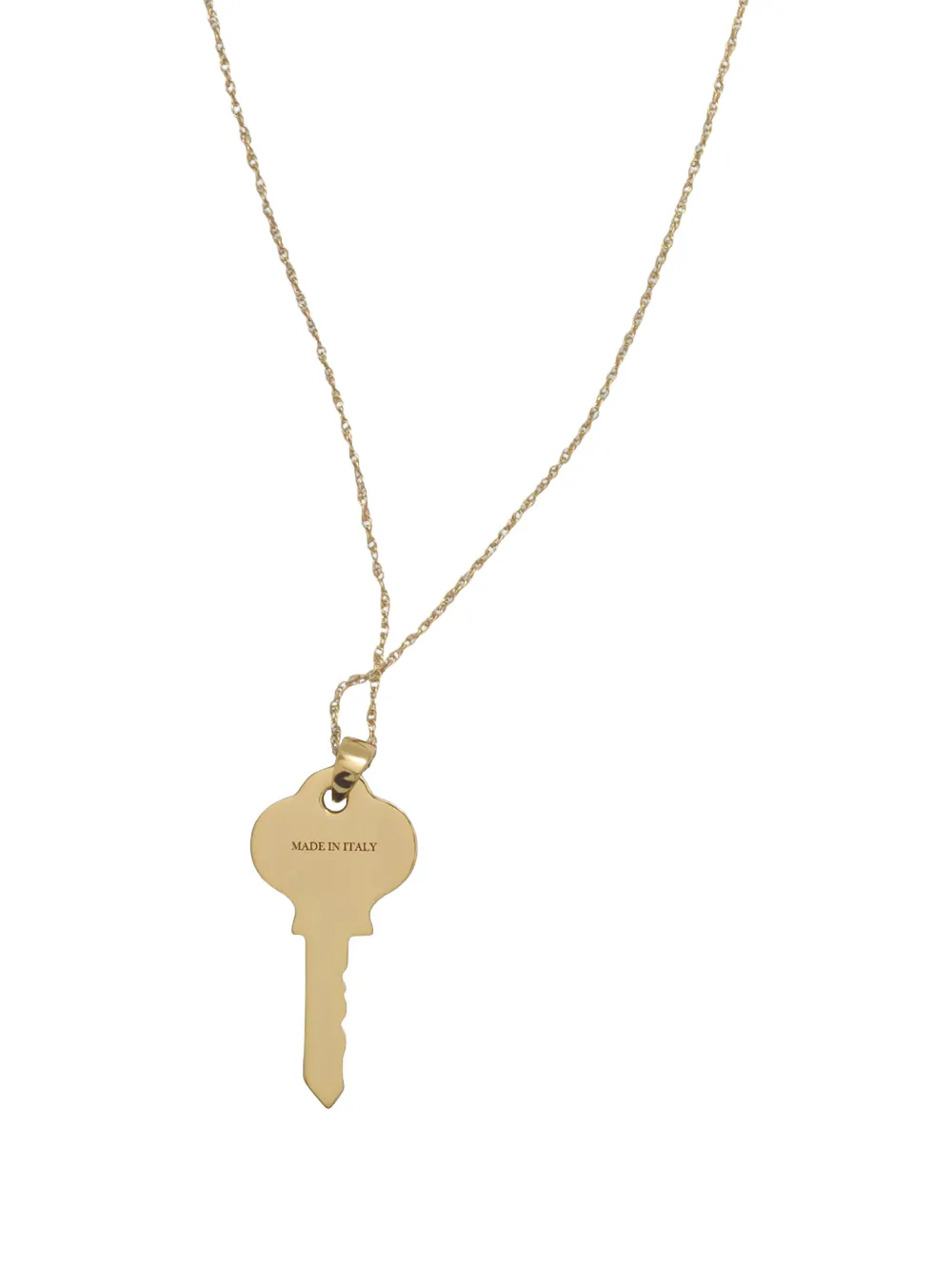  Seen Users Do Not Duplicate Key-pendant Necklace - Oro 
