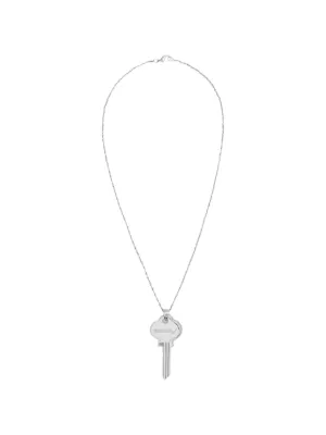 MM6 Maison Margiela キーチャーム ネックレス | シルバートーン