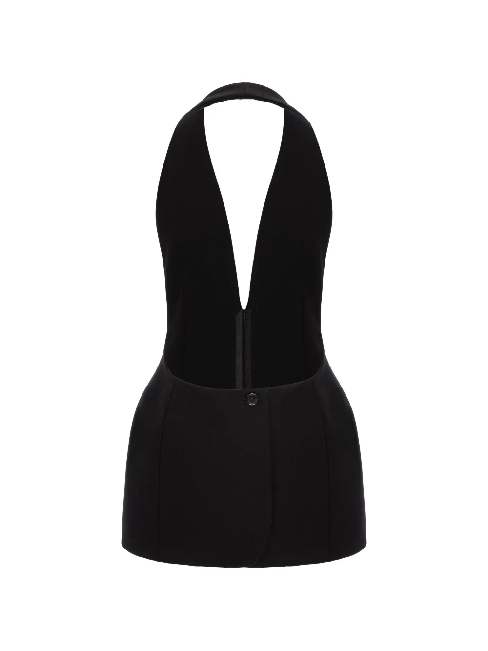  Seen Users Chaleco The Social Skin Con Cuello Halter - Negro 
