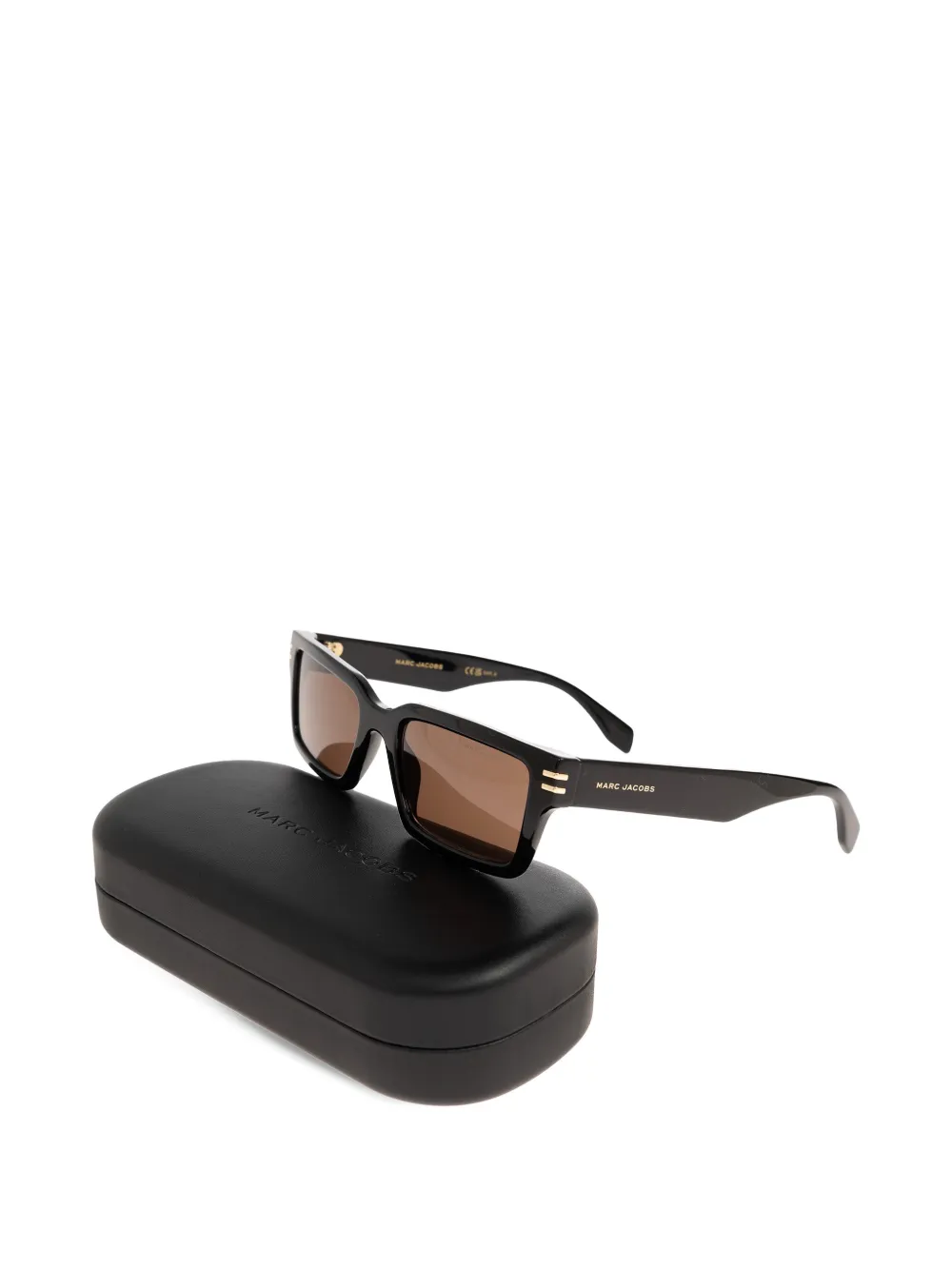 Marc Jacobs Eyewear Zonnebril met rechthoekig montuur Zwart