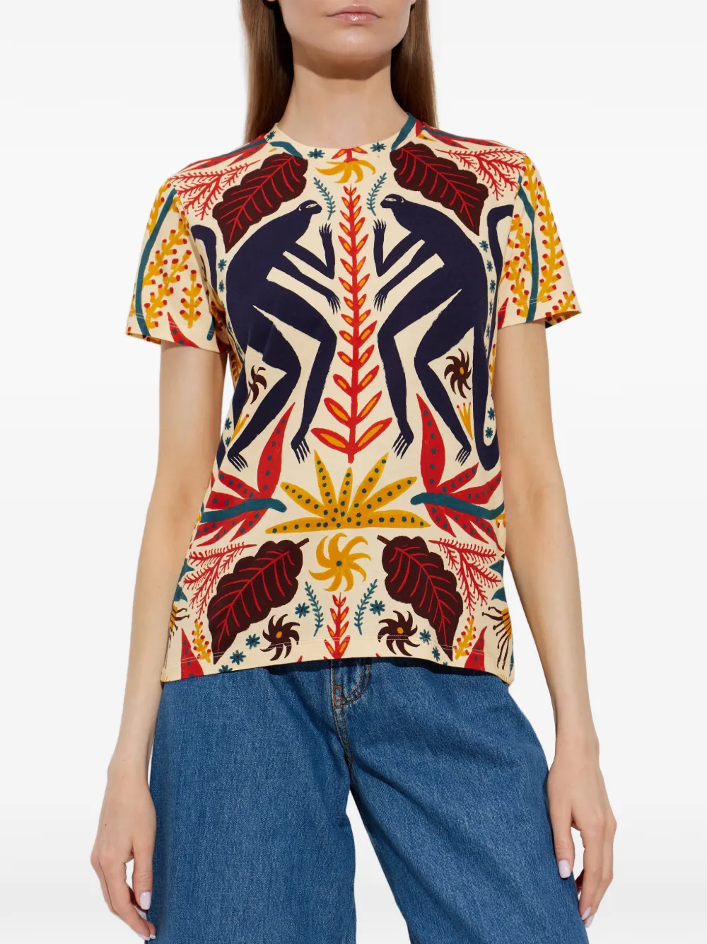  Etro Camiseta Estampada - Neutro 