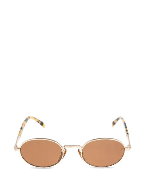 Eyewear by David Beckham lentes de sol con armazón ovalada estilo carey