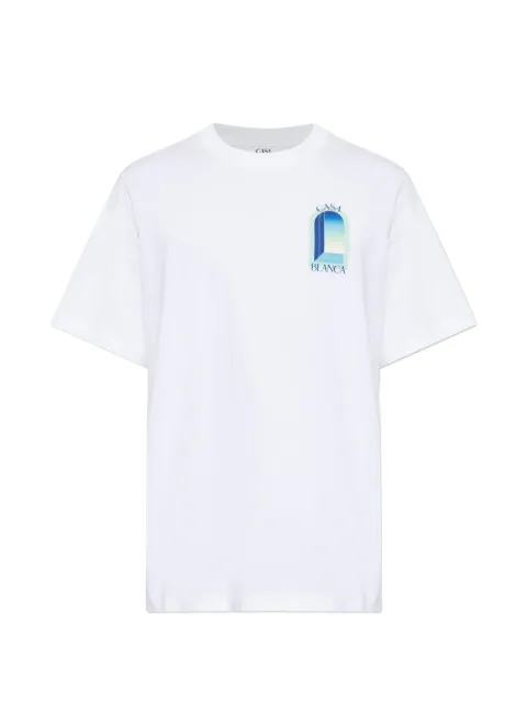 Casablanca Arches gradient-arch T-shirt
