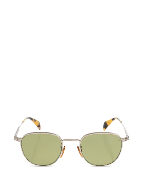 Eyewear by David Beckham geometric-frame engraved sunglasses