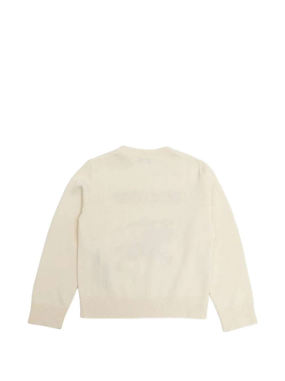 Burberry Kids Trui met logo-intarsia Beige