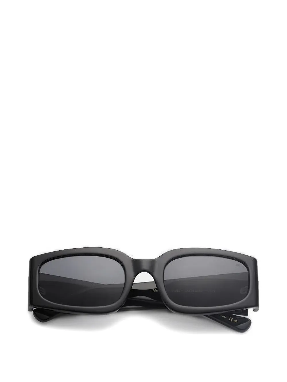 A.kjaerbede Alex Rectangle-frame Sunglasses In Black