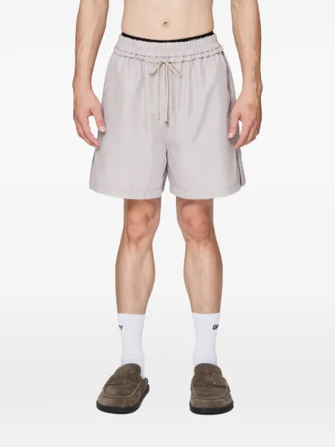 Off Duty Molt logo-jacquard shorts