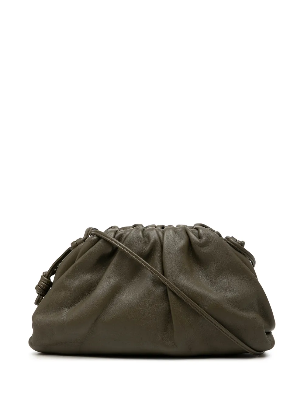 Bottega Veneta Pre-Owned 2012-2026 Lambskin The Mini Pouch crossbody bag - Marrone