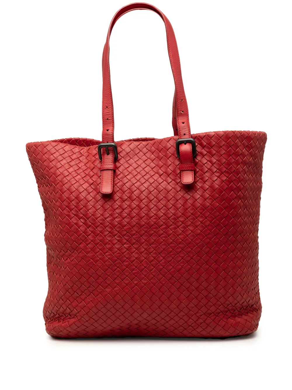 Bottega Veneta Pre-Owned 2012-2026 Nappa Intrecciato tote bag - Rot
